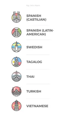 Drops: Learn 31 new languages android App screenshot 0